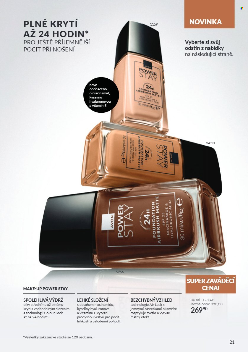 Leták AVON - 1. 10. 2026 - 31. 10. 2026. Strana 21