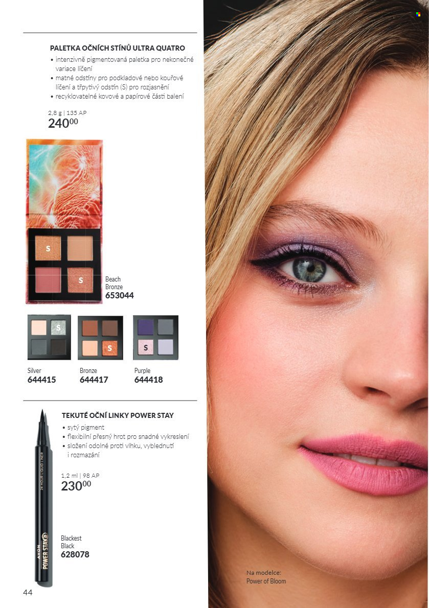 Leták AVON - 1. 10. 2026 - 31. 10. 2026. Strana 44