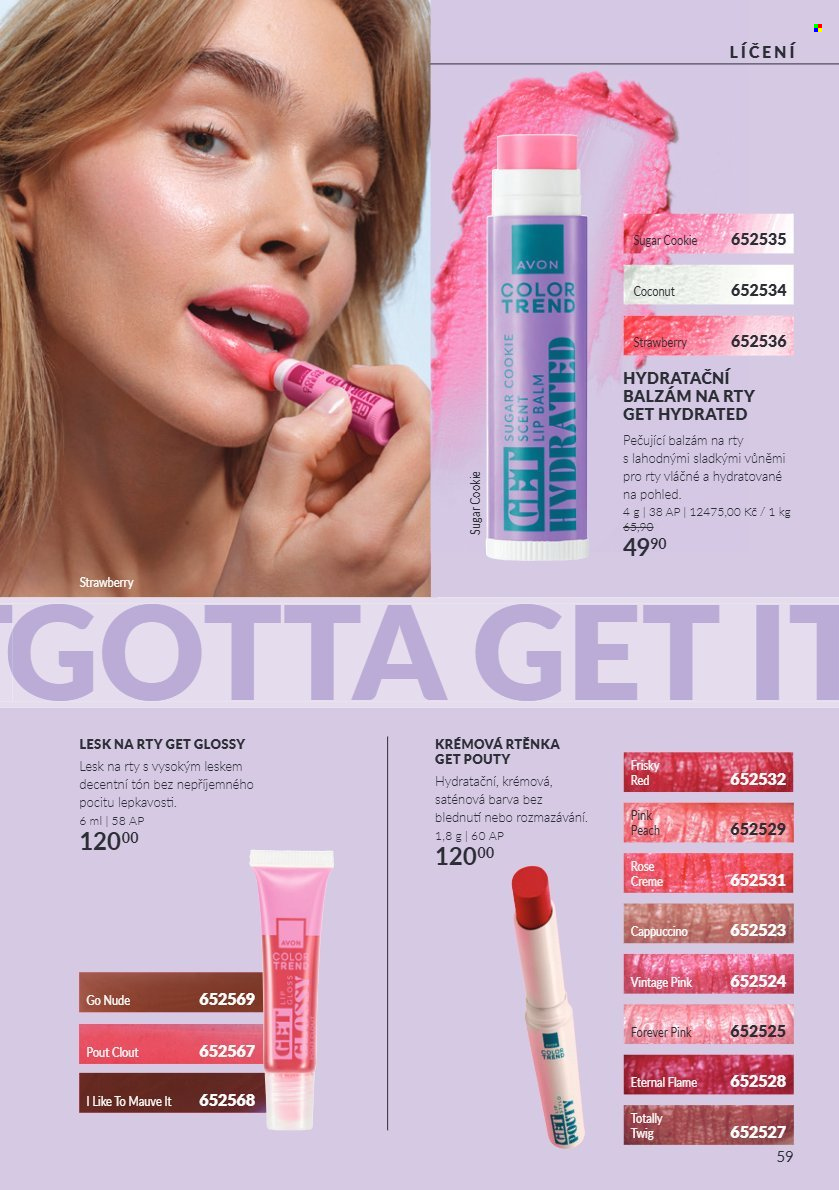 Leták AVON - 1. 10. 2026 - 31. 10. 2026. Strana 59