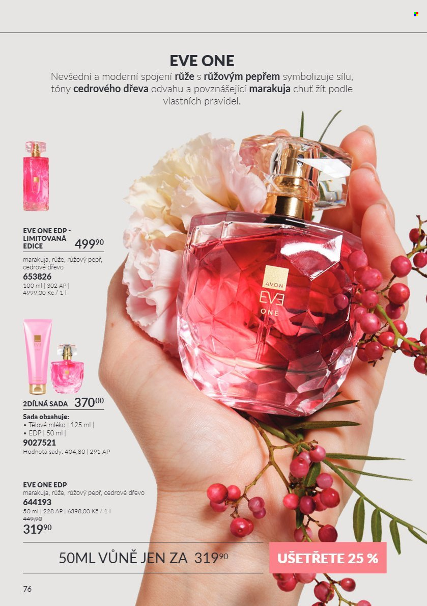 Leták AVON - 1. 10. 2026 - 31. 10. 2026. Strana 76