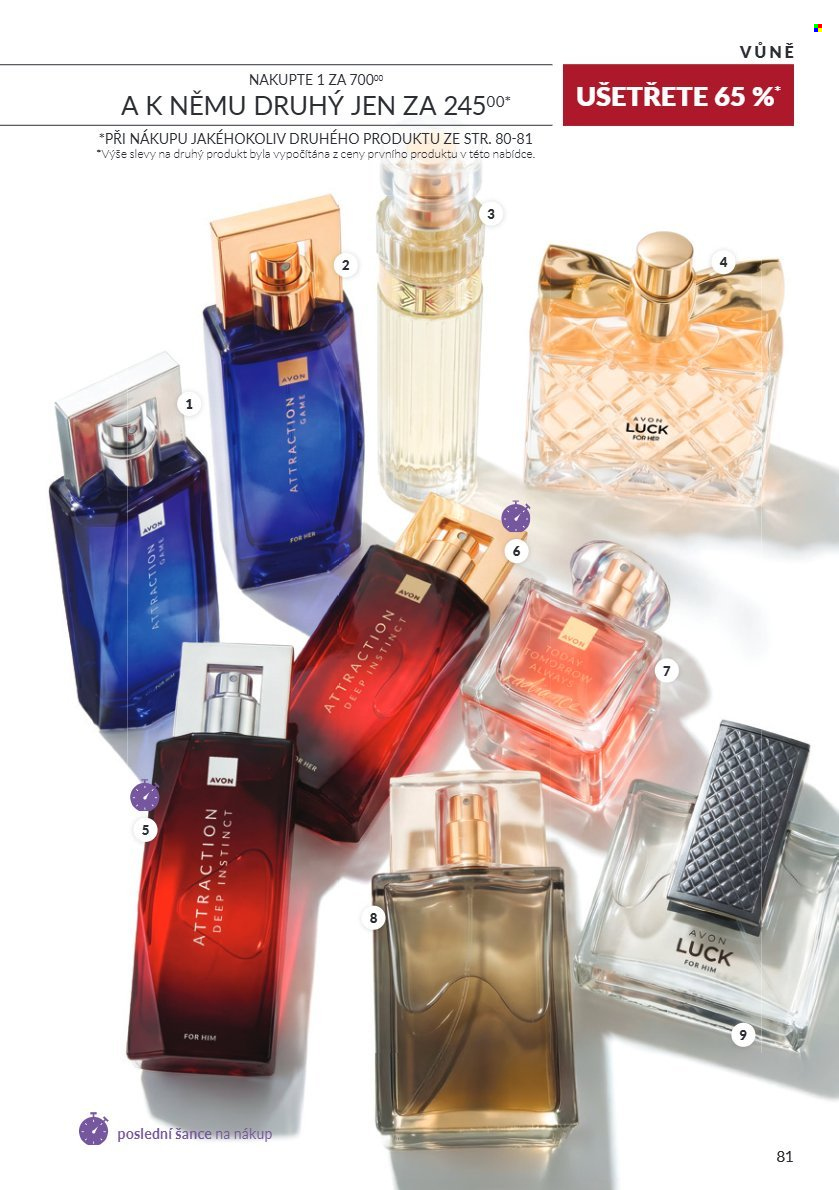 Leták AVON - 1. 10. 2026 - 31. 10. 2026. Strana 81