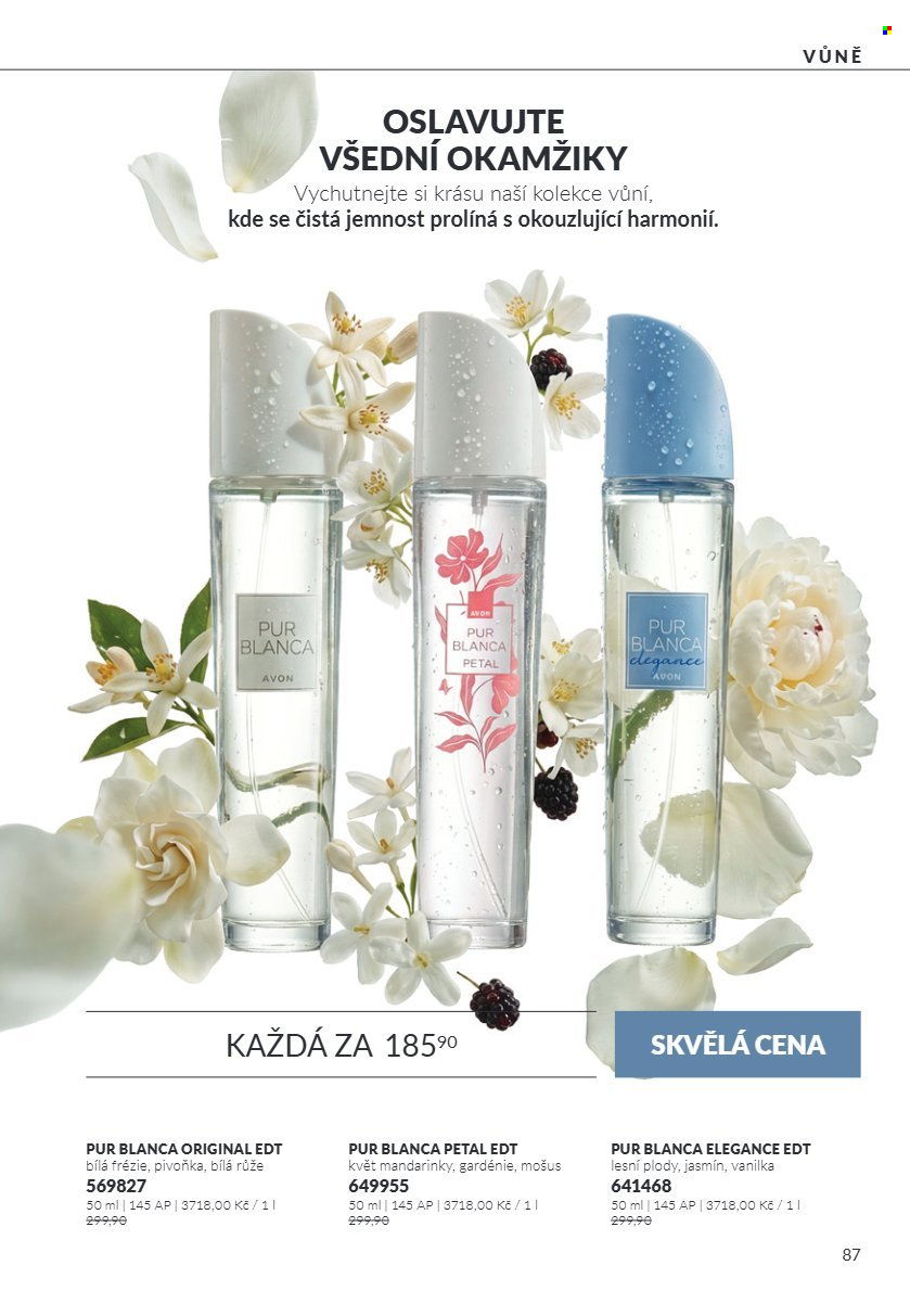 Leták AVON - 1. 10. 2026 - 31. 10. 2026. Strana 87