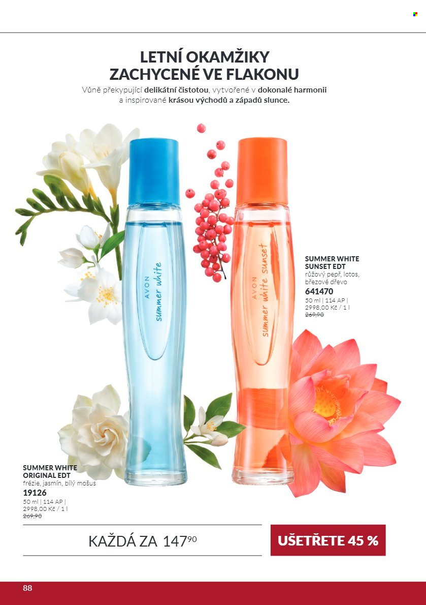 Leták AVON - 1. 10. 2026 - 31. 10. 2026. Strana 88