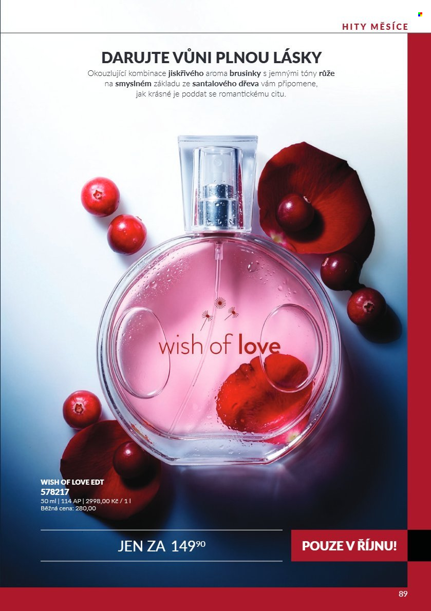 Leták AVON - 1. 10. 2026 - 31. 10. 2026. Strana 89