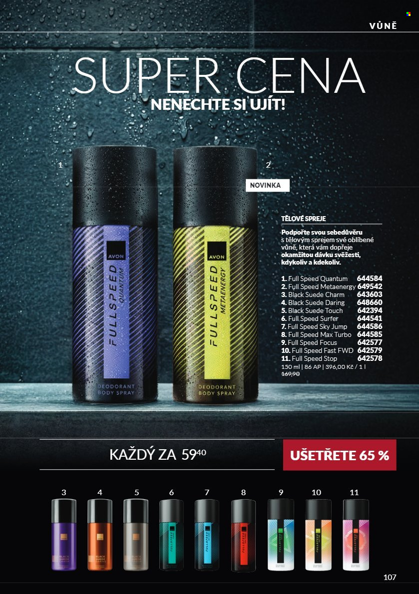 Leták AVON - 1. 10. 2026 - 31. 10. 2026. Strana 107