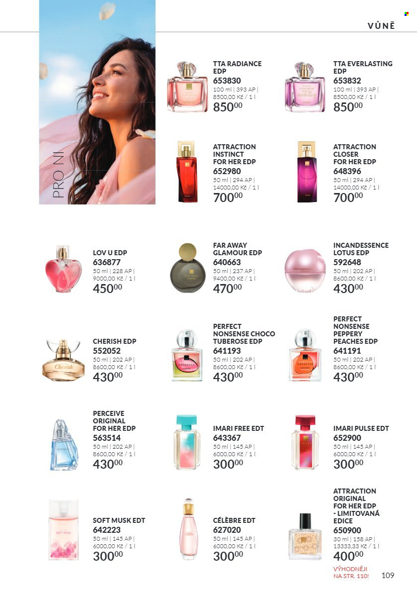 Leták AVON - 1. 10. 2026 - 31. 10. 2026. Strana 109