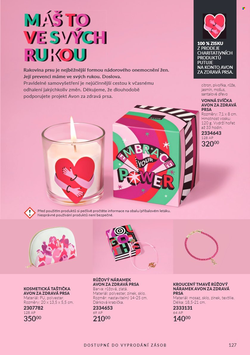 Leták AVON - 1. 10. 2026 - 31. 10. 2026. Strana 127