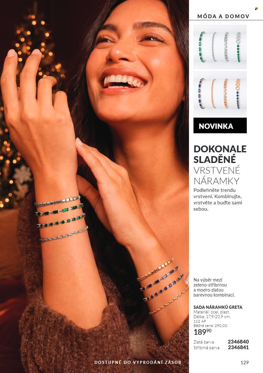 Leták AVON - 1. 10. 2026 - 31. 10. 2026. Strana 129