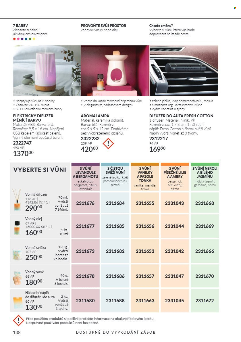 Leták AVON - 1. 10. 2026 - 31. 10. 2026. Strana 138