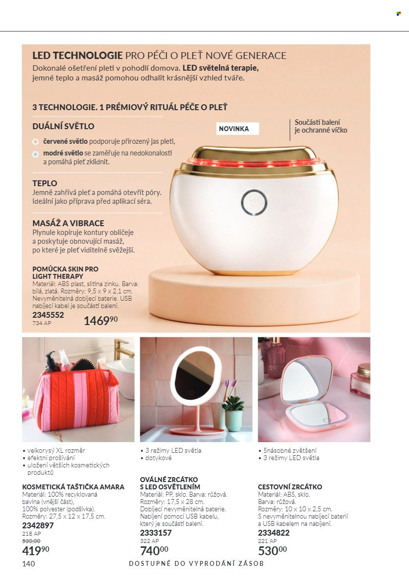 Leták AVON - 1. 10. 2026 - 31. 10. 2026. Strana 140