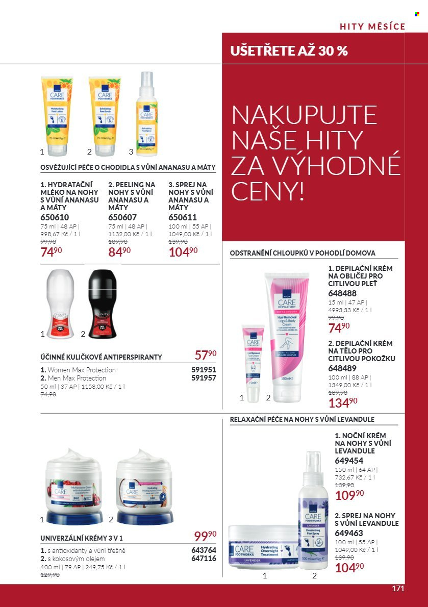 Leták AVON - 1. 10. 2026 - 31. 10. 2026. Strana 171