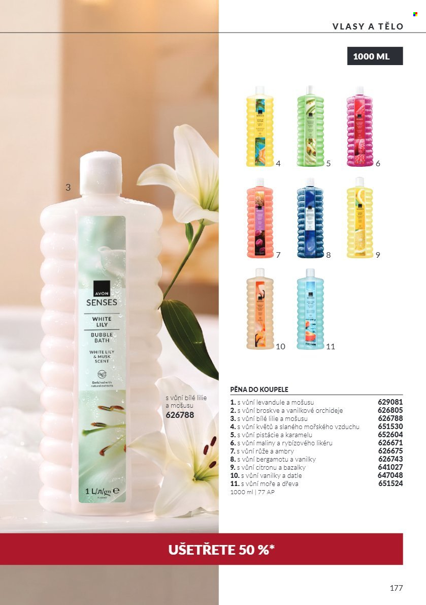 Leták AVON - 1. 10. 2026 - 31. 10. 2026. Strana 177