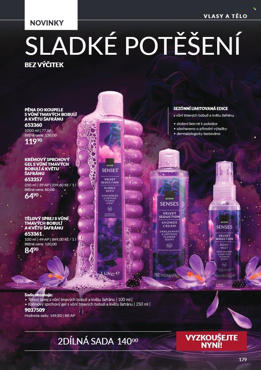 Leták AVON - 1. 10. 2026 - 31. 10. 2026. Strana 179