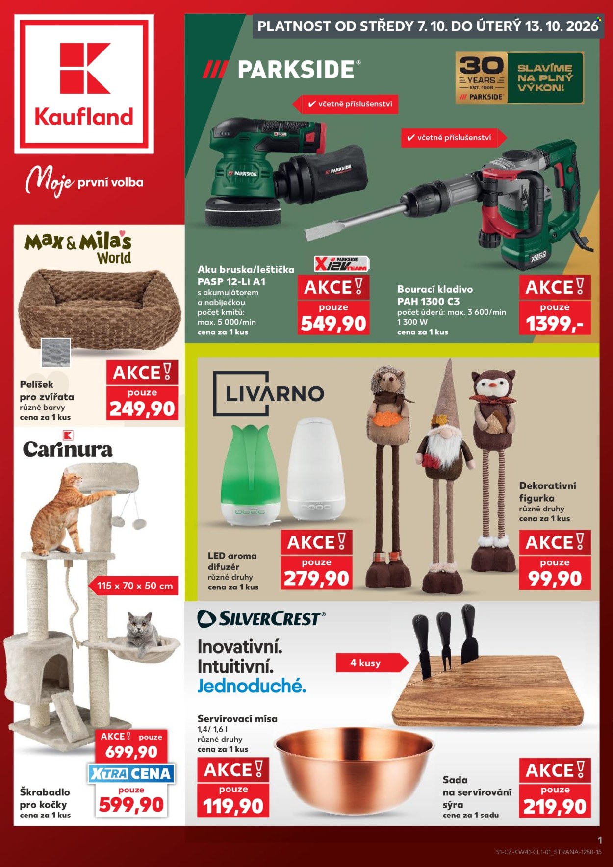 Leták Kaufland - 7. 10. 2026 - 13. 10. 2026. Strana 1