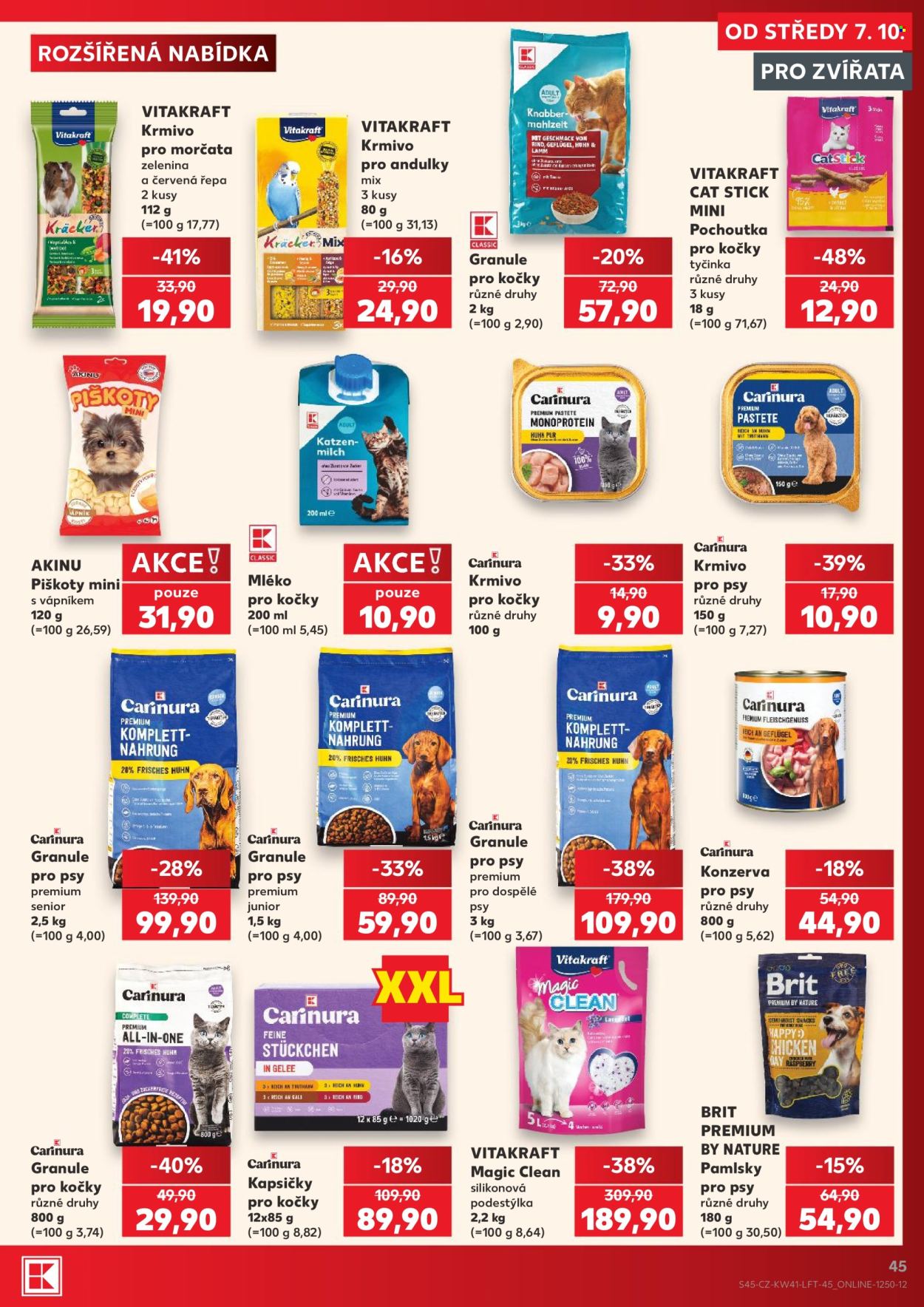 Leták Kaufland - 7. 10. 2026 - 13. 10. 2026. Strana 45