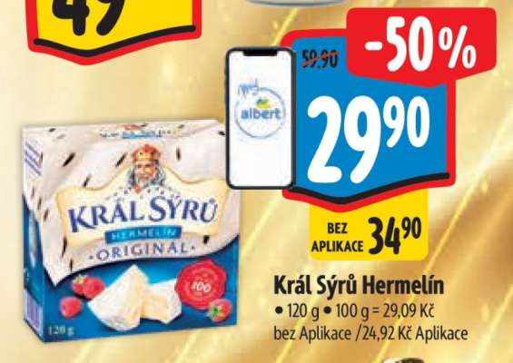 Král Sýrů Hermelín