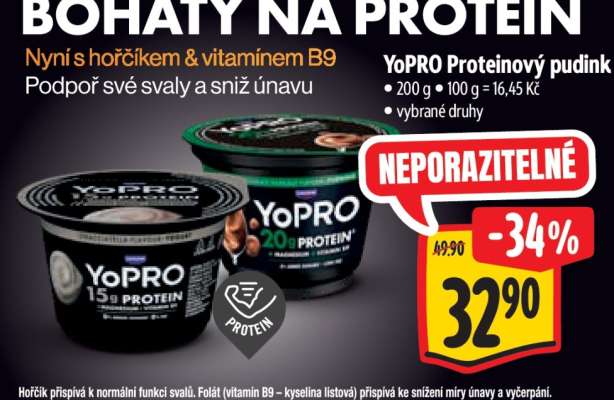YoPRO proteinový pudink
