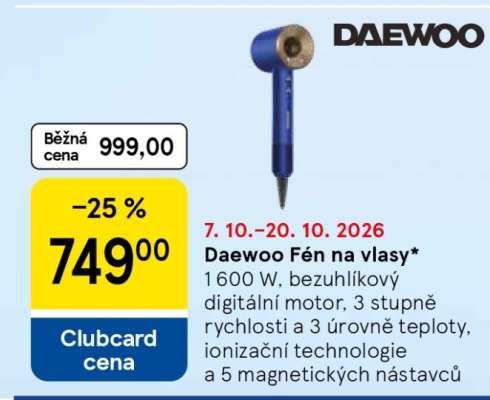Daewoo Fén na vlasy