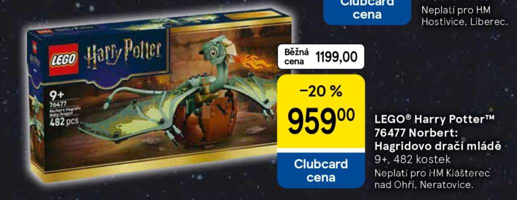 LEGO® Harry Potter™ 76477 Norbert: Hagridovo dračí mládě