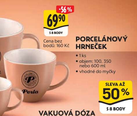 Porcelánový hrneček