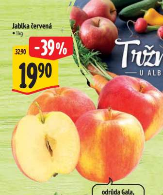 Jablka červená