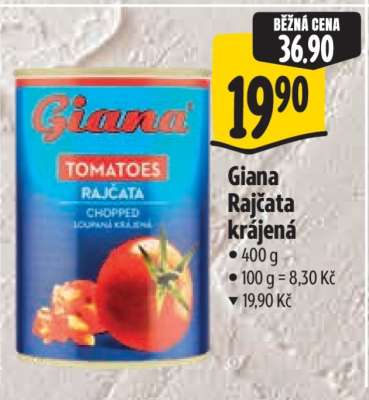 Giana Rajčata krájená
