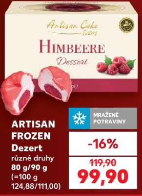 ARTISAN FROZEN Dezert