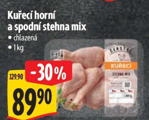 Kuřecí horní a spodní stehna mix