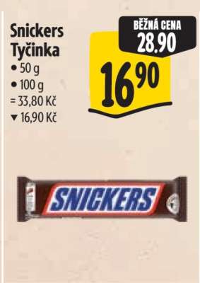 Snickers Tyčinka
