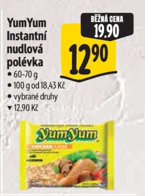 YumYum Instantní nudlová polévka