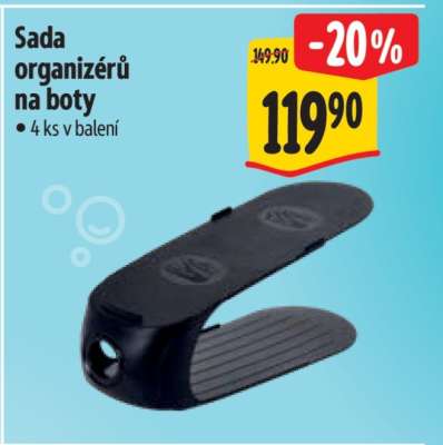 Sada organizérů na boty