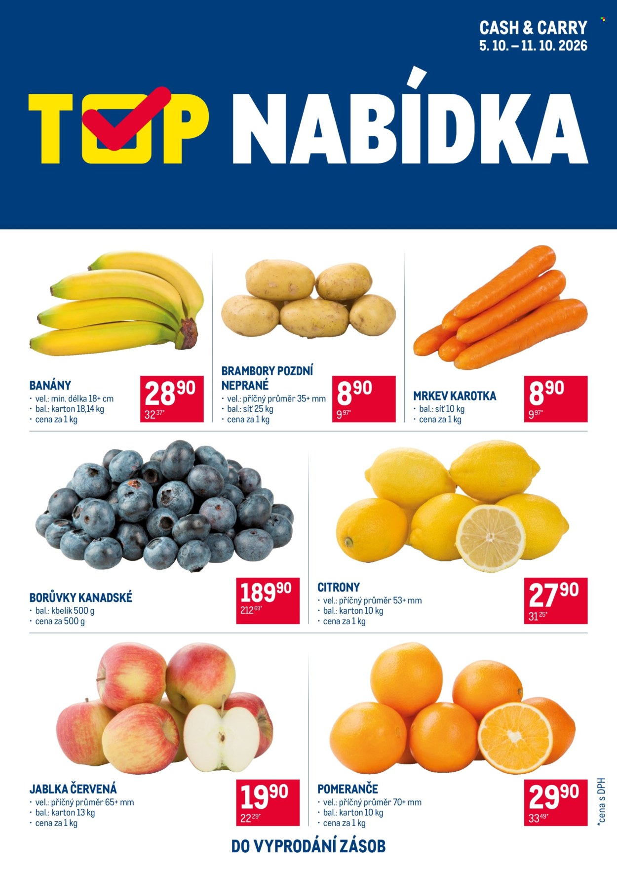 Leták MAKRO - 5. 10. 2026 - 11. 10. 2026. Strana 1