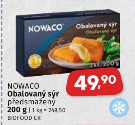 NOWACO Obalovaný sýr