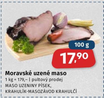 Moravské uzené maso