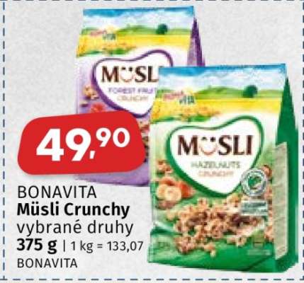 Bonavita Müsli Crunchy