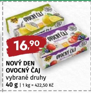 NOVÝ DEN OVOCNÝ ČAJ