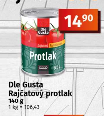 DLE GUSTA RAJČATOVÝ PROTLAK