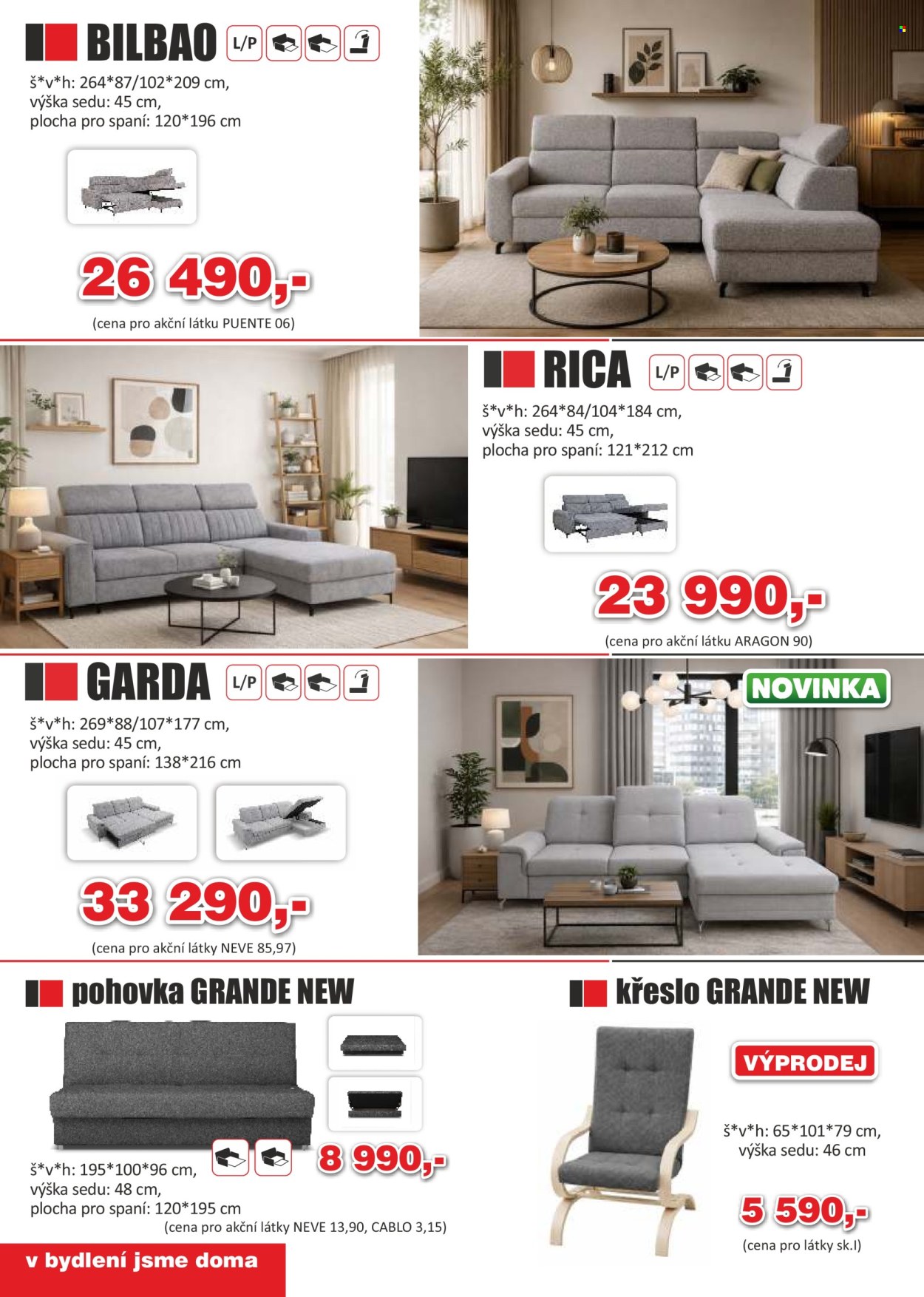 Leták Nábytek Jamall - 5. 10. 2026 - 31. 12. 2026. Strana 4