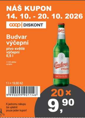 Budvar výčepní