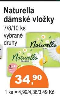 Naturella Dámské vložky