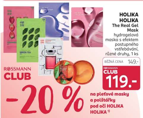 HOLIKA HOLIKA The Real Gel Mask