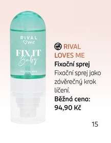 RIVAL LOVES ME Fixační sprej