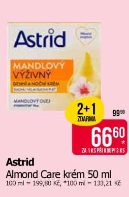 Astrid Almond Care krém 50 ml