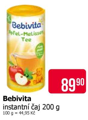 Bebivita instantní čaj 200 g