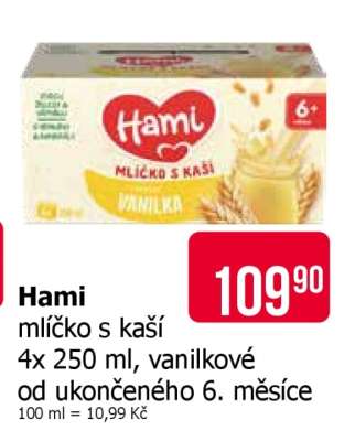Hami Mlíčko s kaší
