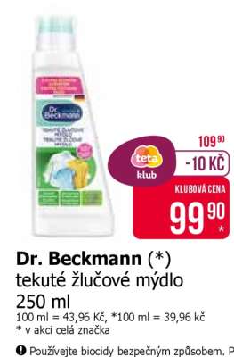 Dr. Beckmann (*) tekuté žlučové mýdlo 250 ml