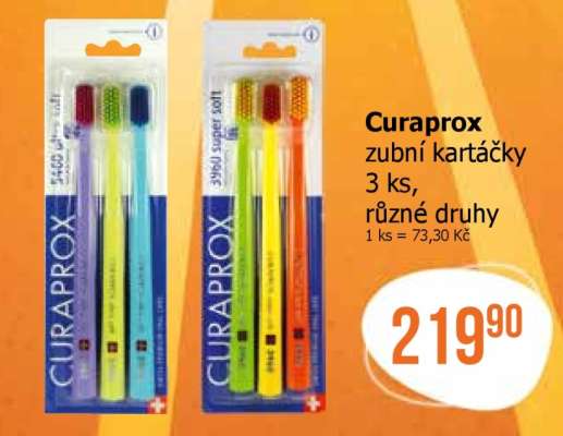 Curaprox zubní kartáčky
