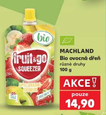MACHLAND Bio ovocná dřeň