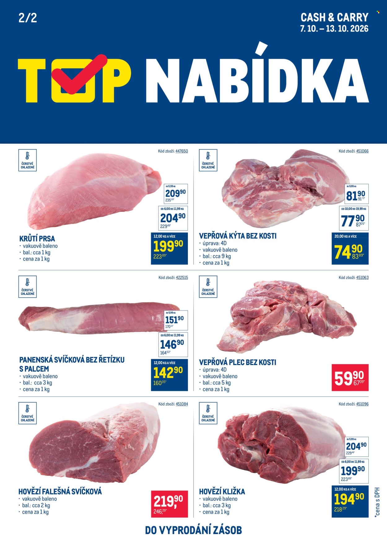 Leták MAKRO - 7. 10. 2026 - 13. 10. 2026. Strana 2
