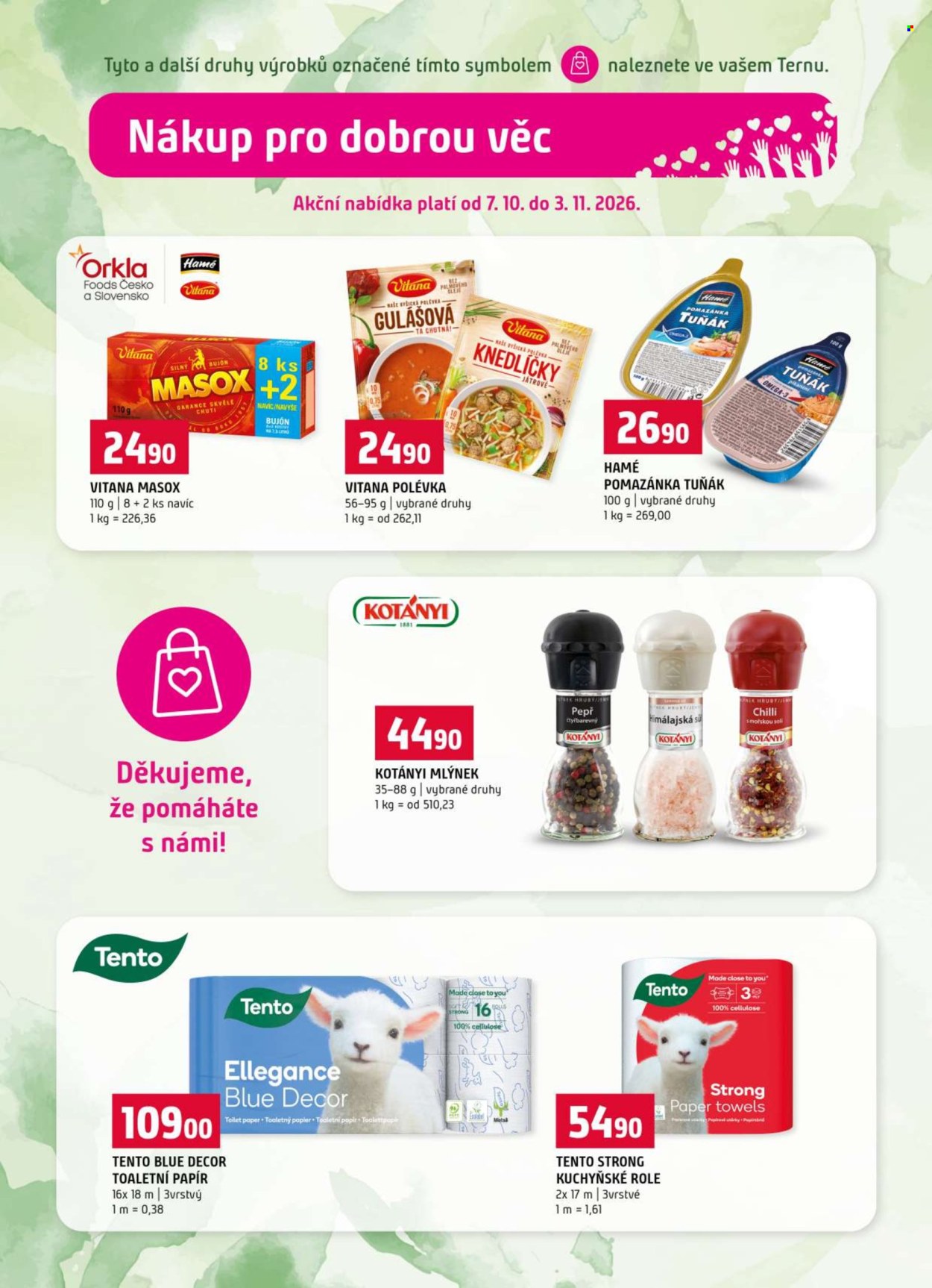 Leták coop TERNO - 7. 10. 2026 - 3. 11. 2026. Strana 5